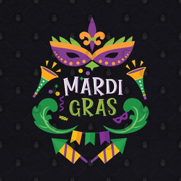 Mardi Gras  Funny Carnival Lover by irenelopezz